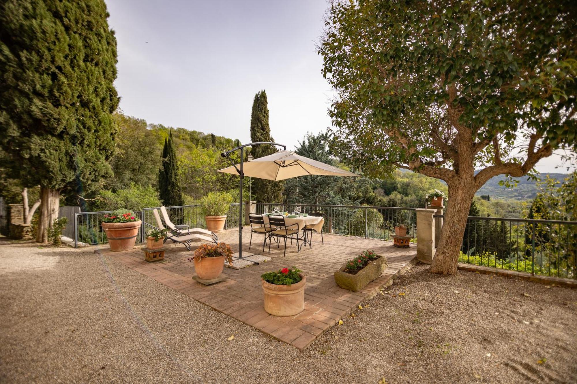 Villa Medici Donnini アレッツォ エクステリア 写真